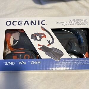 Brand New-Oceanic Snorkeling Set S/M Unisex